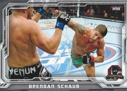 Brendan Schaub 2014 Topps UFC Champions Base #43 Blue
