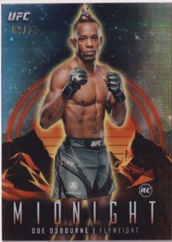 Ode Osbourne 2024 Topps Midnight UFC Base #19 Dusk