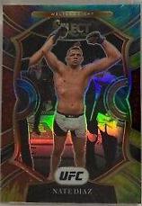Nate Diaz 2021 Panini Select UFC Concourse #39 Tie Dye