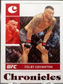 Colby Covington 2022 Panini Chronicles UFC Base Chronicles #51 Red