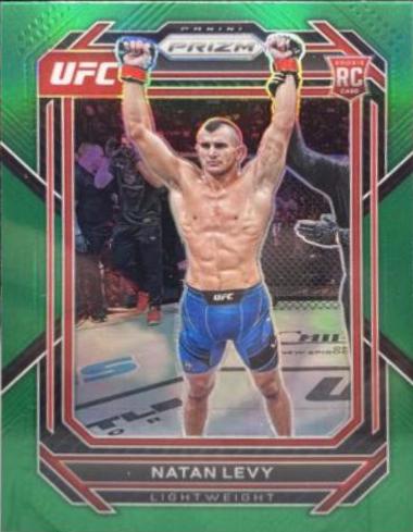 Natan Levy 2023 Panini Prizm UFC Base #176 Green