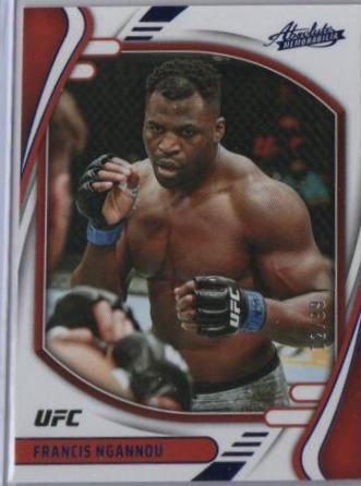 Francis Ngannou 2022 Panini Chronicles UFC Base Absolute #130 Blue