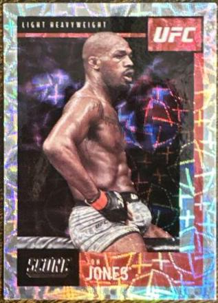 Jon Jones 2021 Panini Chronicles UFC Base Score #91 Asia