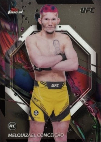 Melquizael Conceição 2024 Topps Finest UFC Base Common #34 Black Refractor