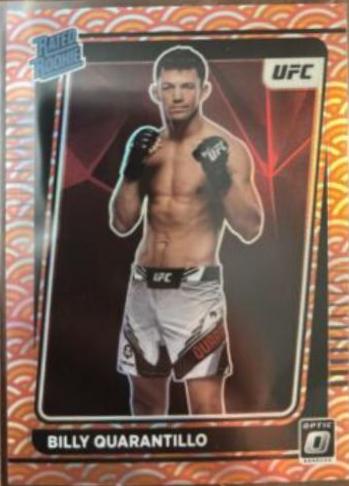 Billy Quarantillo 2022 Panini Donruss Optic UFC Base #107 Photon