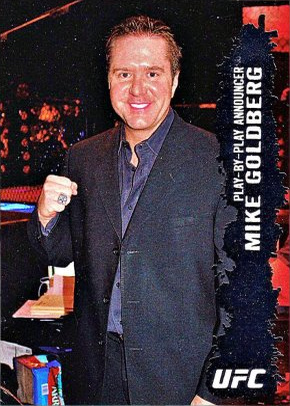 Mike Goldberg 2009 Topps UFC Round 2 Base #145 Diamond
