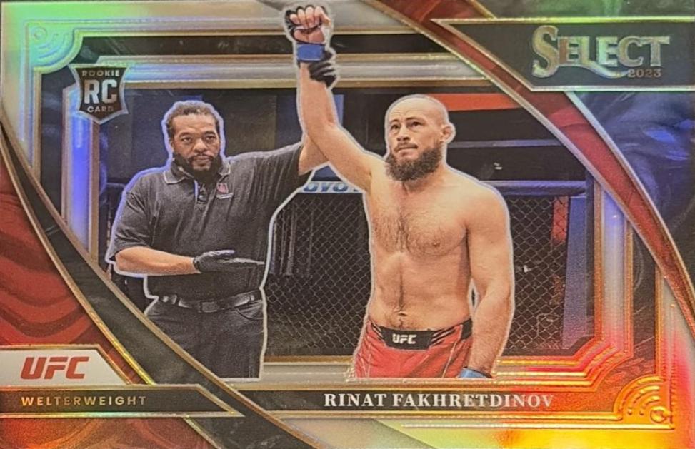 Rinat Fakhretdinov 2023 Panini Select UFC Mezzanine #380 Silver