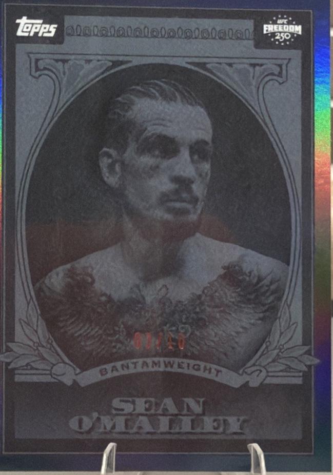 Sean O'Malley 2026 Topps UFC Freedom 250 UFC Dollar #UD-20 Black