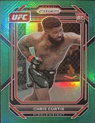 Chris Curtis 2023 Panini Prizm UFC Base #105 Green