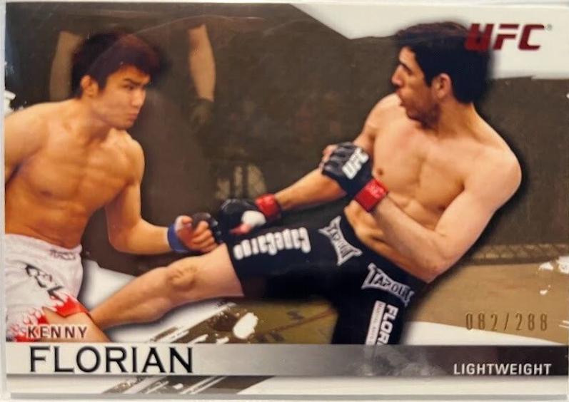 Kenny Florian 2010 Topps UFC Knockout Base #23 Gold