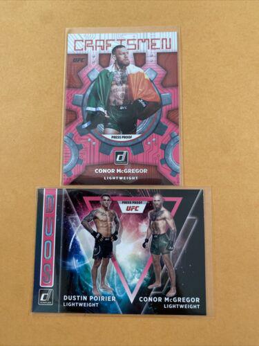 Conor McGregor 2022 Panini Donruss UFC Craftsmen #17 Pink