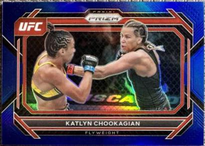 Katlyn Cerminara 2023 Panini Prizm UFC Base #35 Blue