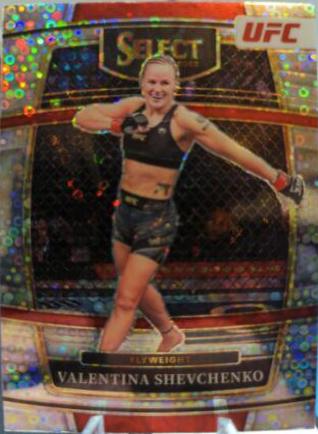 Valentina Shevchenko 2022 Panini Select UFC Concourse #67 Silver