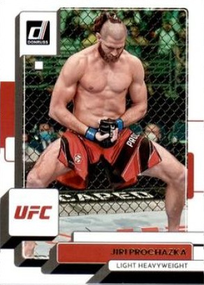 Jiri Prochazka 2023 Panini Donruss UFC Base #14 Black