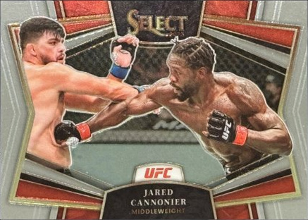 Jared Cannonier 2023 Panini Select UFC Snapshots #13 Black