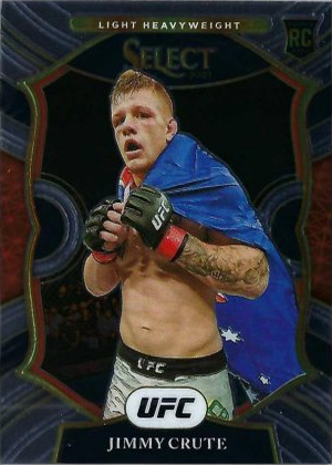 Jimmy Crute 2021 Panini Select UFC Concourse #73 Green