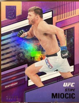 Stipe Miocic 2022 Panini Chronicles UFC Base Elite #258 Red