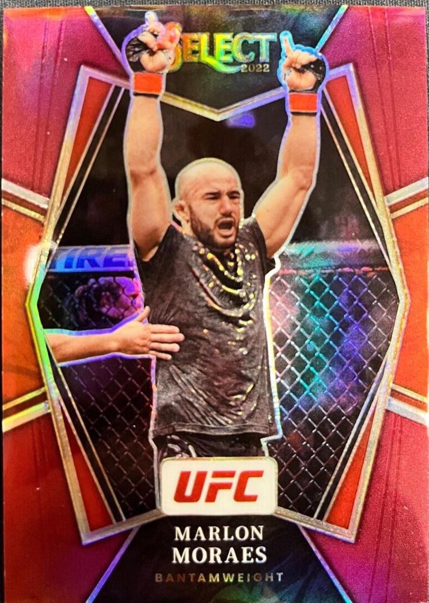 Marlon Moraes 2022 Panini Select UFC Premier Level #142 Maroon