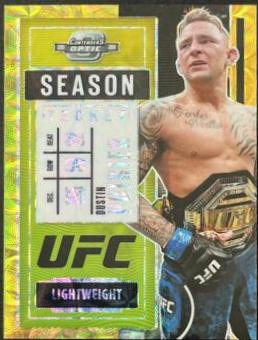 Dustin Poirier 2021 Panini Chronicles UFC Base Spectra #294 Nebula