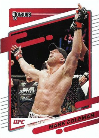 Mark Coleman 2022 Panini Donruss UFC Base #162 Blue