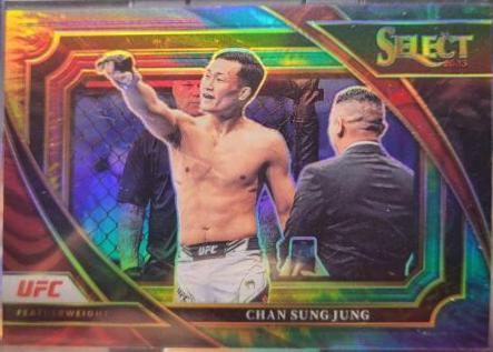Chan Sung Jung 2023 Panini Select UFC Mezzanine #369 Tie Dye