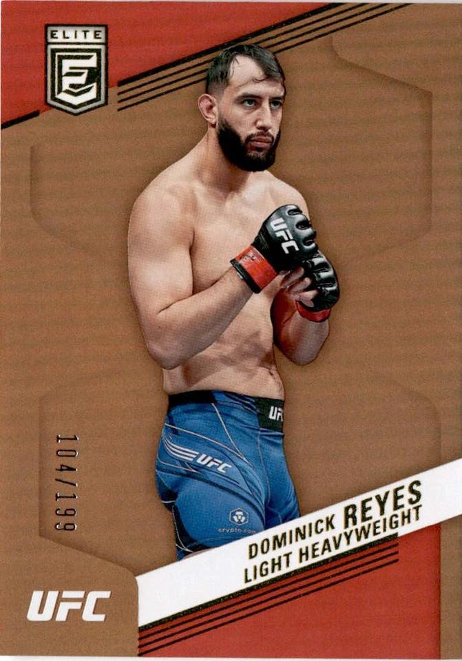 Dominick Reyes 2023 Panini Chronicles UFC Base Elite #242 Bronze