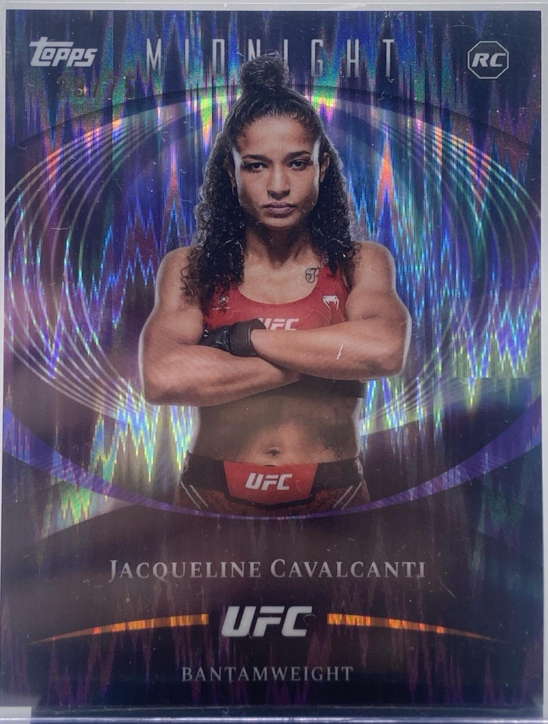 Jacqueline Cavalcanti 2026 Topps Midnight UFC Base #67 Zodiac