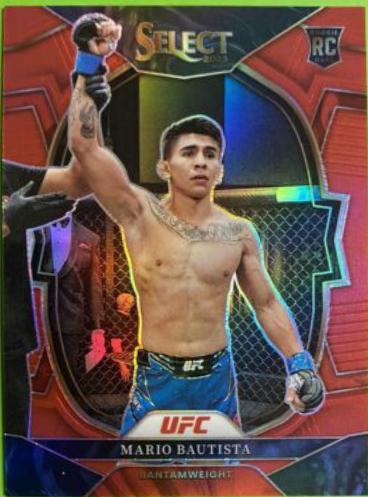 Mario Bautista 2023 Panini Select UFC Concourse #69 Red