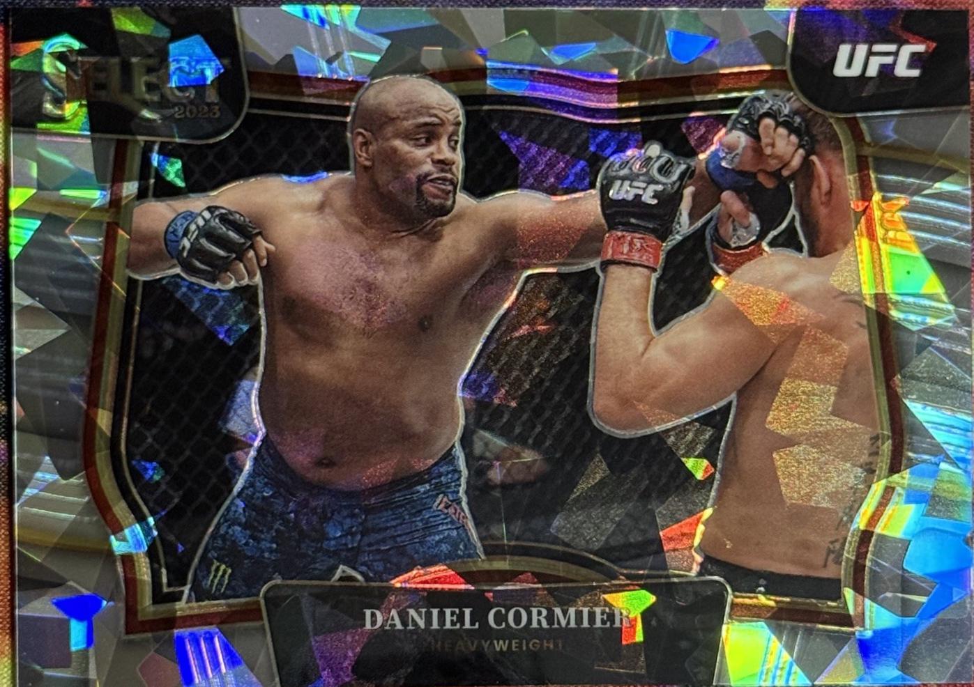 Daniel Cormier 2023 Panini Select UFC Octagonside #218 Cracked Ice