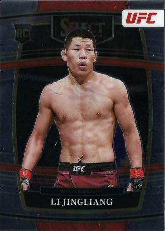 Li Jingliang 2022 Panini Select UFC Concourse #74 Black Flash