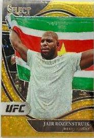 Jairzinho Rozenstruik 2021 Panini Select UFC Octagonside #293 Tri Color