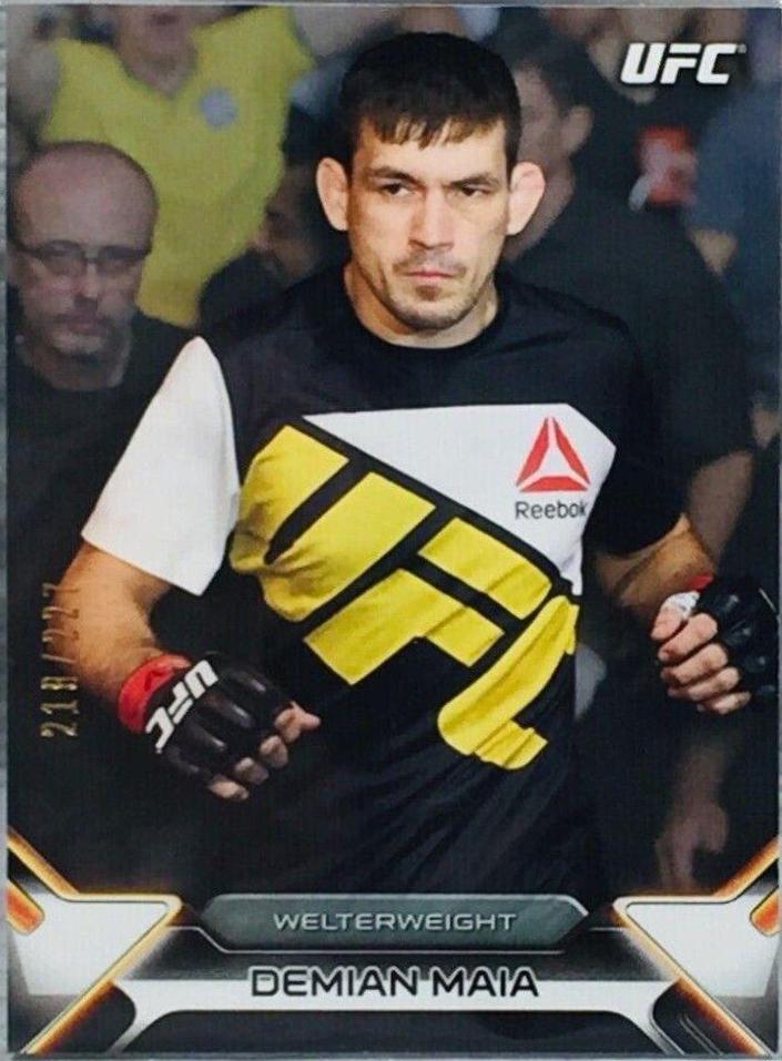 Demian Maia 2016 Topps UFC Knockout Base #34 Silver