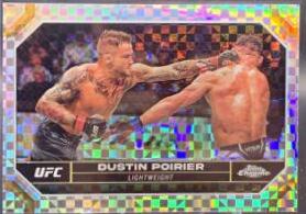 Dustin Poirier 2024 Topps Chrome UFC Base #64 X-Fractor