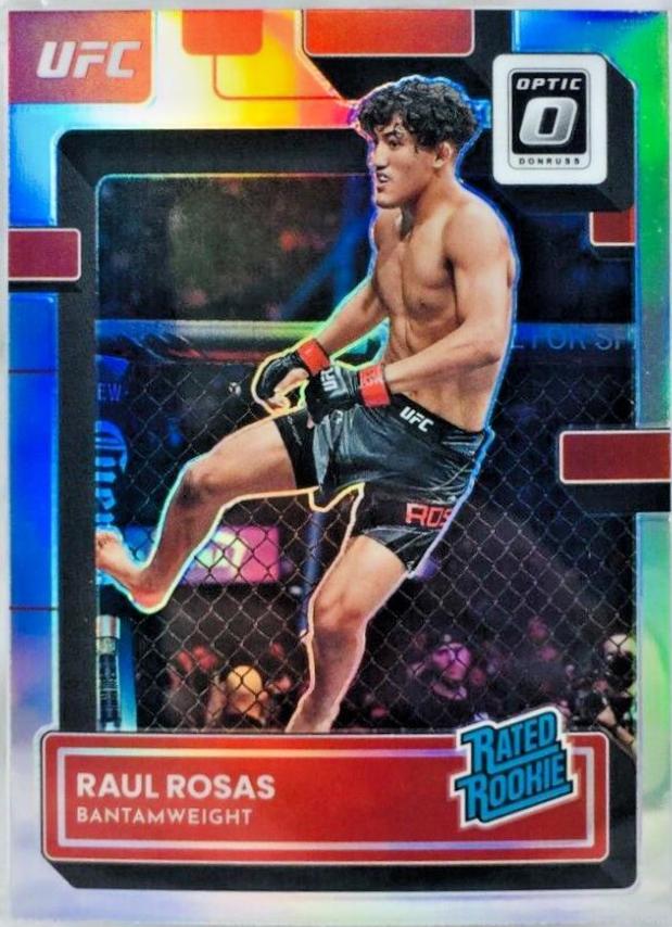 Raul Rosas 2023 Panini Donruss Optic UFC Base #115 Holo