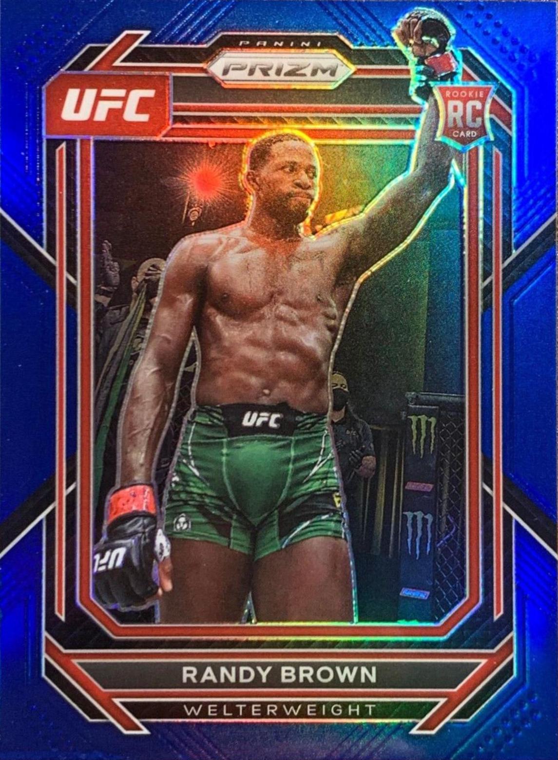 Randy Brown 2023 Panini Prizm UFC Base #106 Blue
