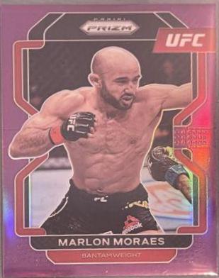 Marlon Moraes 2022 Panini Prizm UFC Base #148 Purple