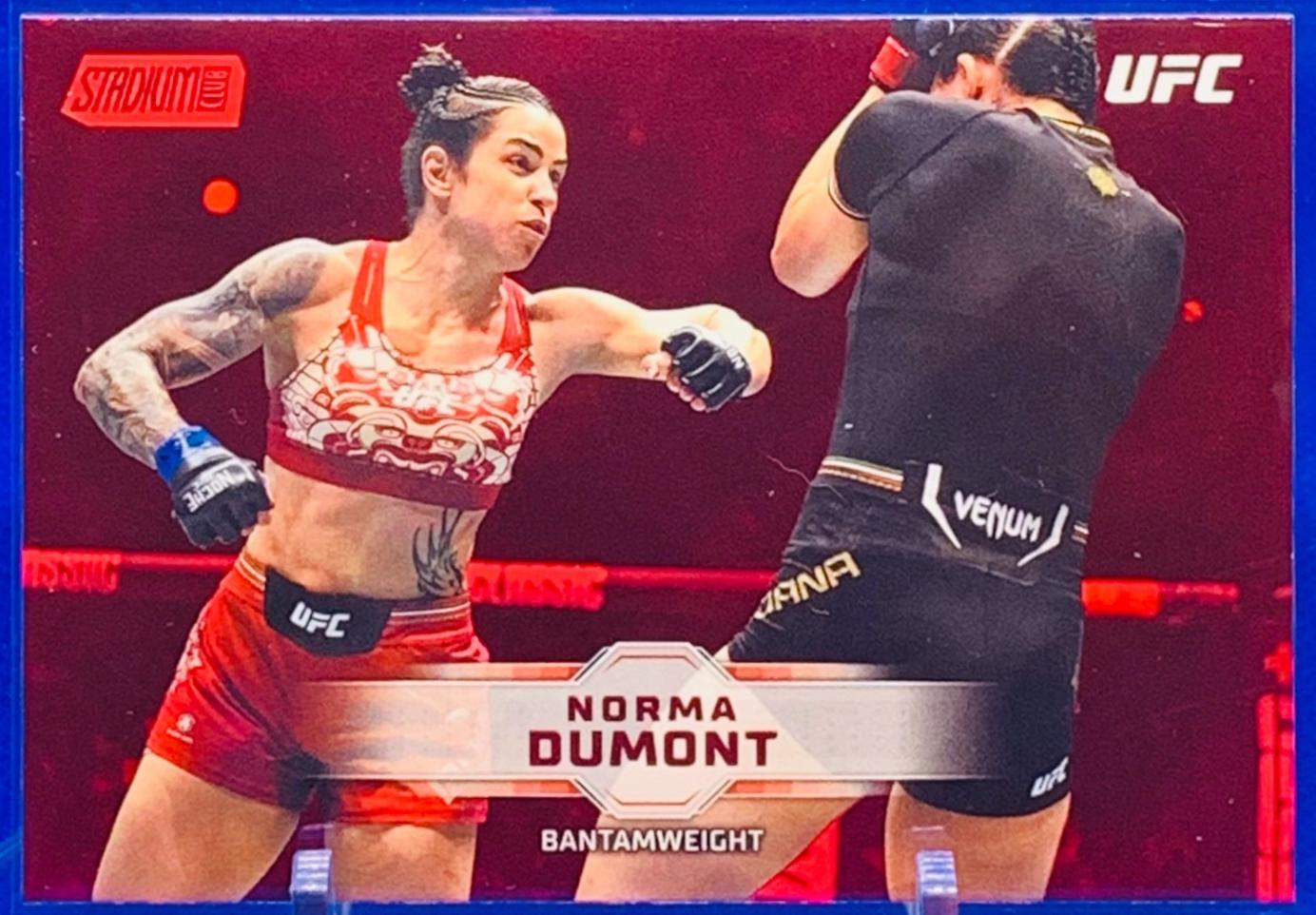 Norma Dumont 2026 Topps Stadium Club UFC Base #53 Red