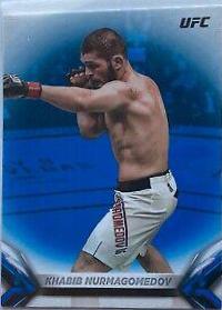 Khabib Nurmagomedov 2018 Topps UFC Knockout Base #49 Blue