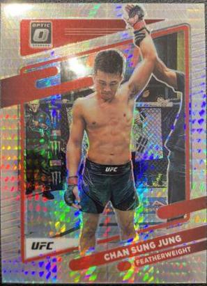 Chan Sung Jung 2022 Panini Donruss Optic UFC Base #78 Lucky Envelopes