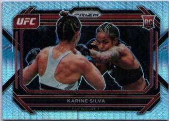 Karine Silva 2023 Panini Prizm UFC Base #25 Hyper
