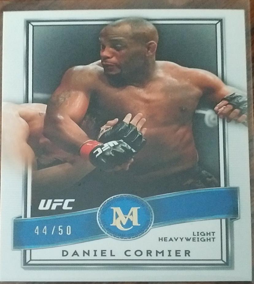 Daniel Cormier 2016 Topps UFC Museum Collection Base #28 Sapphire
