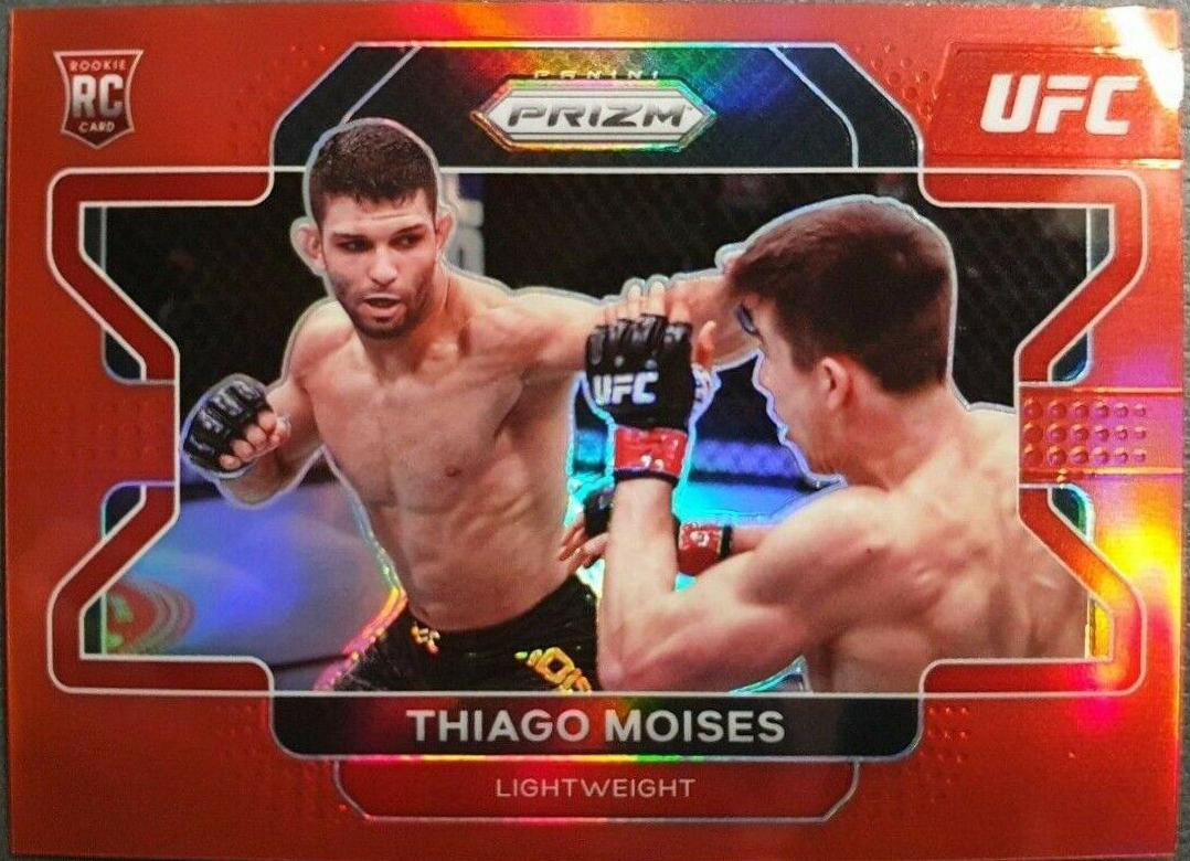 Thiago Moises 2022 Panini Prizm UFC Base #2 Red