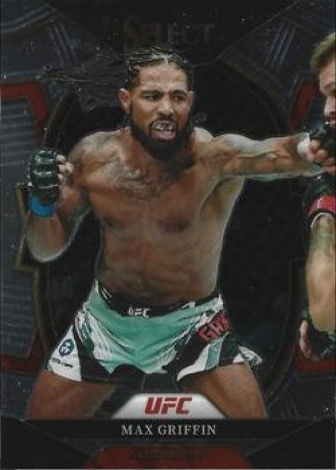 Max Griffin 2023 Panini Select UFC Concourse #1 Zebra