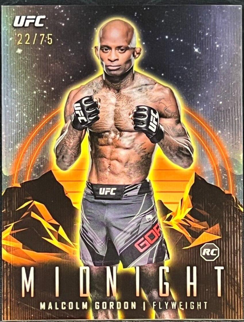 Malcolm Gordon 2024 Topps Midnight UFC Base #88 Dusk