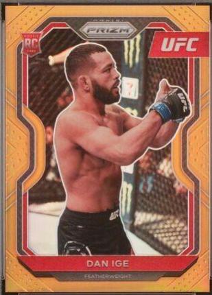 Dan Ige 2021 Panini Prizm UFC Base #70 Orange