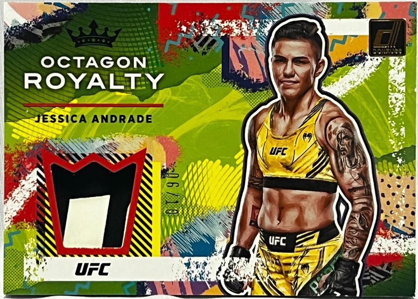 Jessica Andrade 2022 Panini Donruss UFC Octagon Royalty #52 Prime