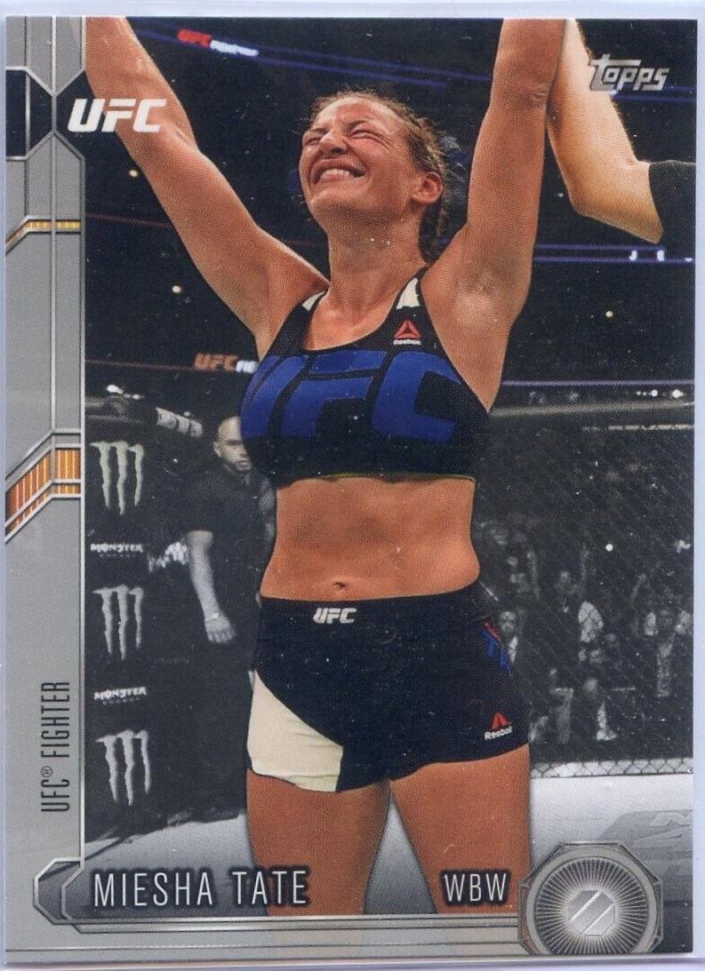 Miesha Tate 2015 Topps UFC Chronicles Base #187 Silver