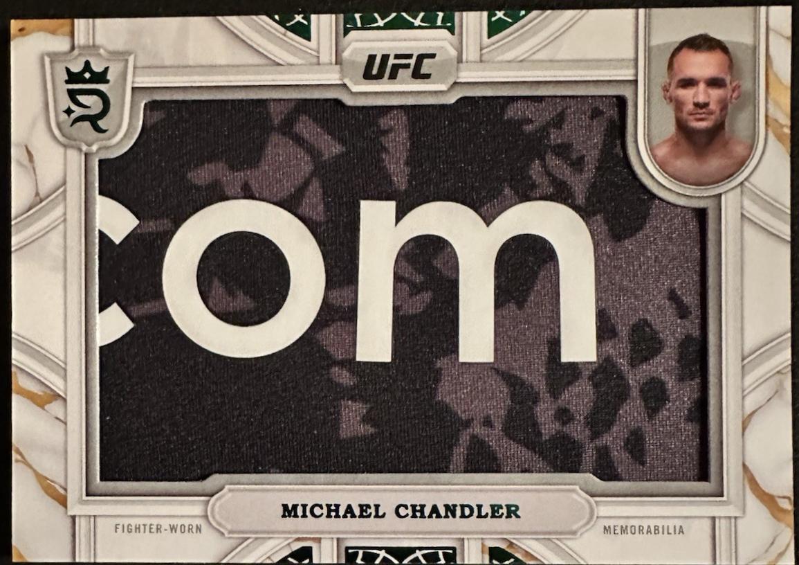 Michael Chandler 2024 Topps Royalty UFC Relic Jewels #RCJ-26 Platinum