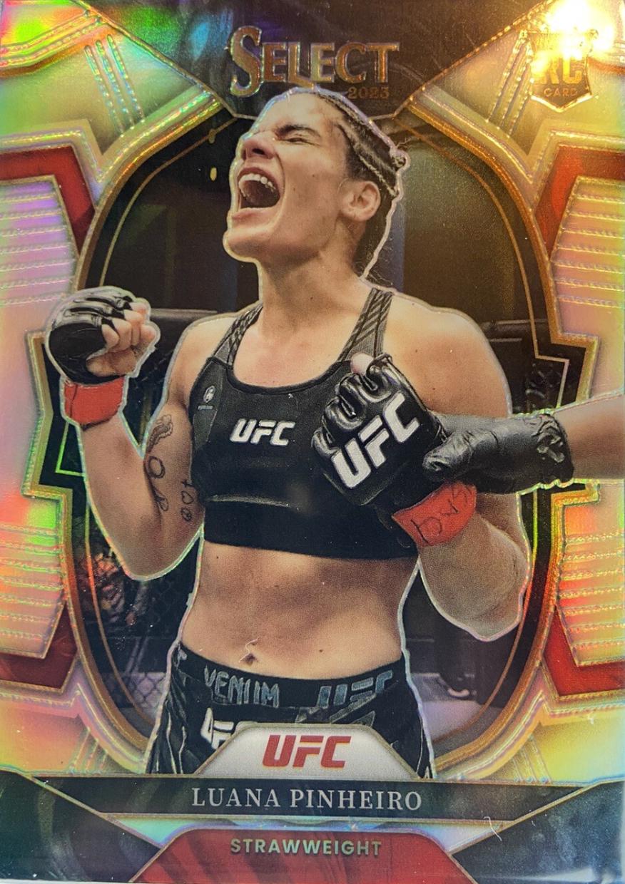 Luana Pinheiro 2023 Panini Select UFC Concourse #29 Silver