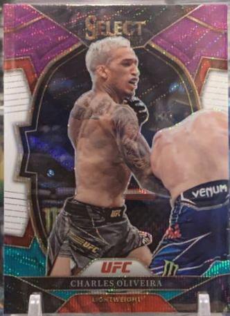 Charles Oliveira 2023 Panini Select UFC Concourse #45 Tri Color